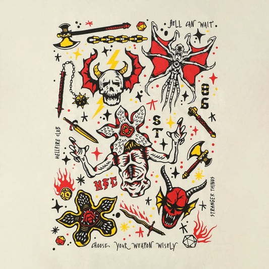 Camiseta Stranger Things | Collage Retro