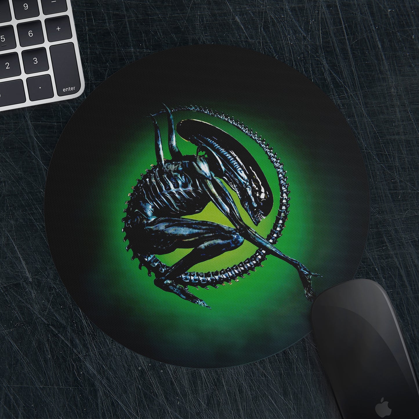 Mousepad Redondo "Alien"