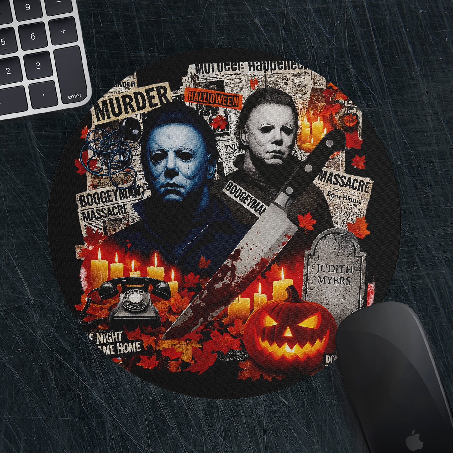 Mousepad Redondo "Myers"