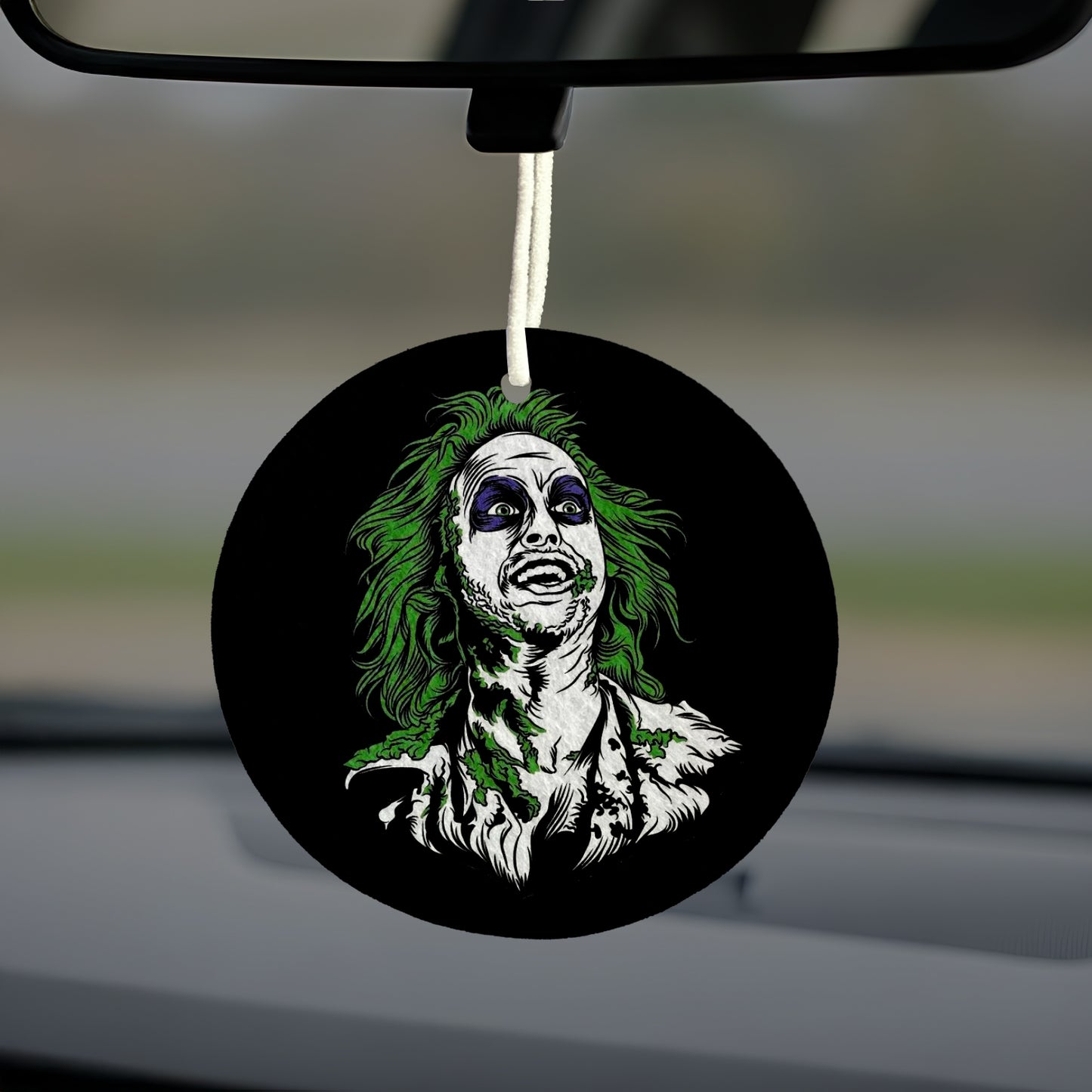 Aromatizante Colgante Redondo | Beetlejuice  (Sin Aroma)