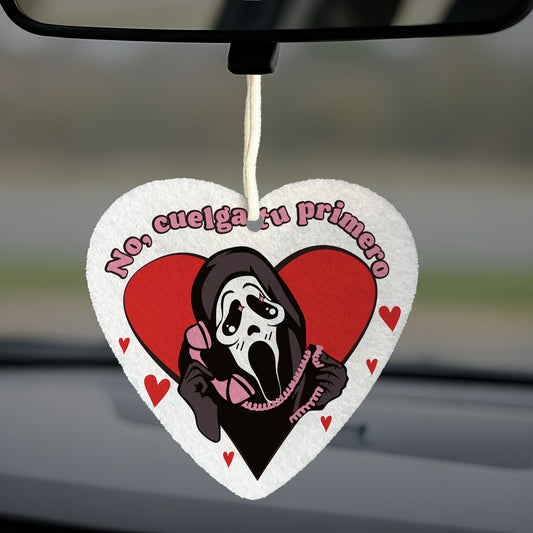 Aromatizante Colgante de Corazón | Cuelga Tú (Sin Aroma)