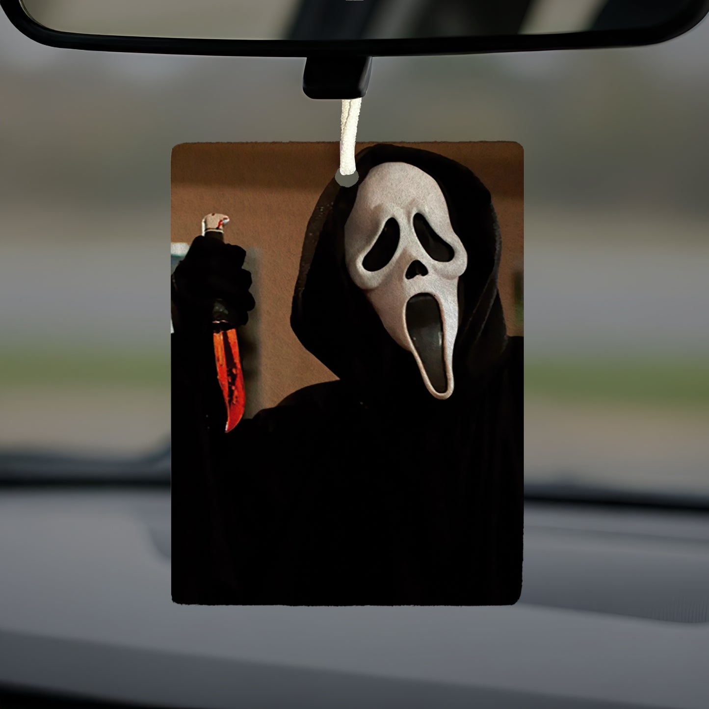 Aromatizante Colgante Vertical | Ghostface (Sin Aroma)