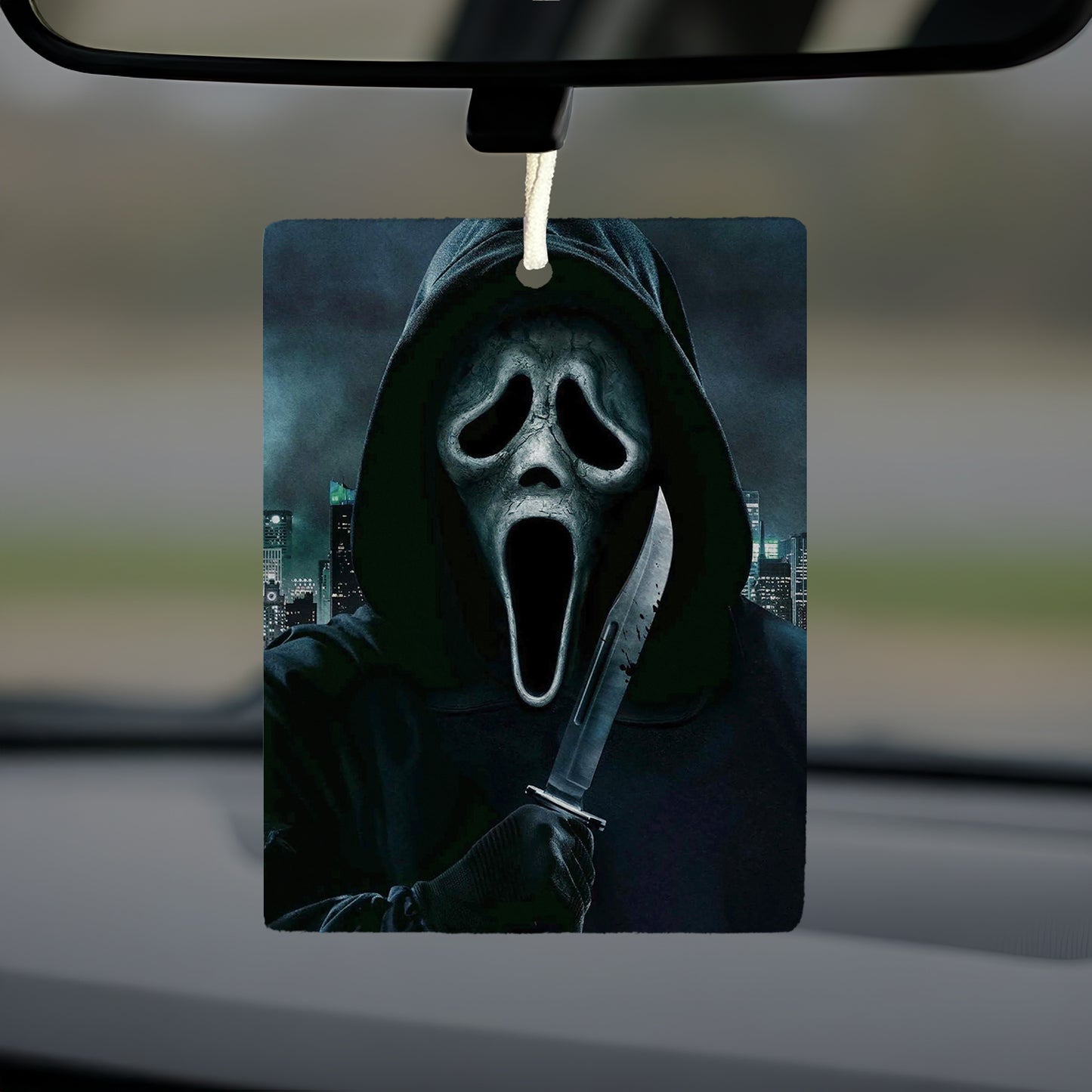Aromatizante Colgante Vertical | Ghostface (Sin Aroma)