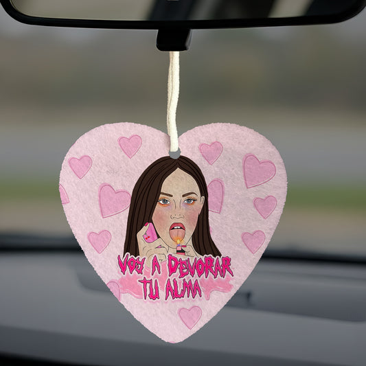 Aromatizante Colgante de Corazón | Jennifer (Sin Aroma)