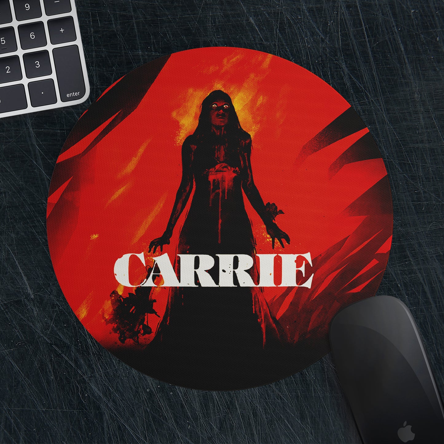 Mousepad Redondo "Carrie"