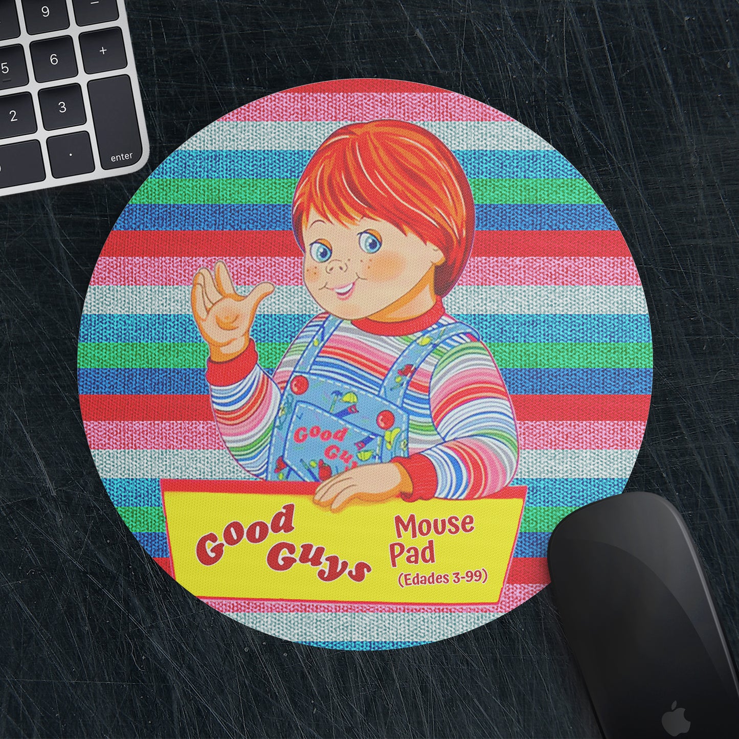 Mousepad Redondo "Good Guys"