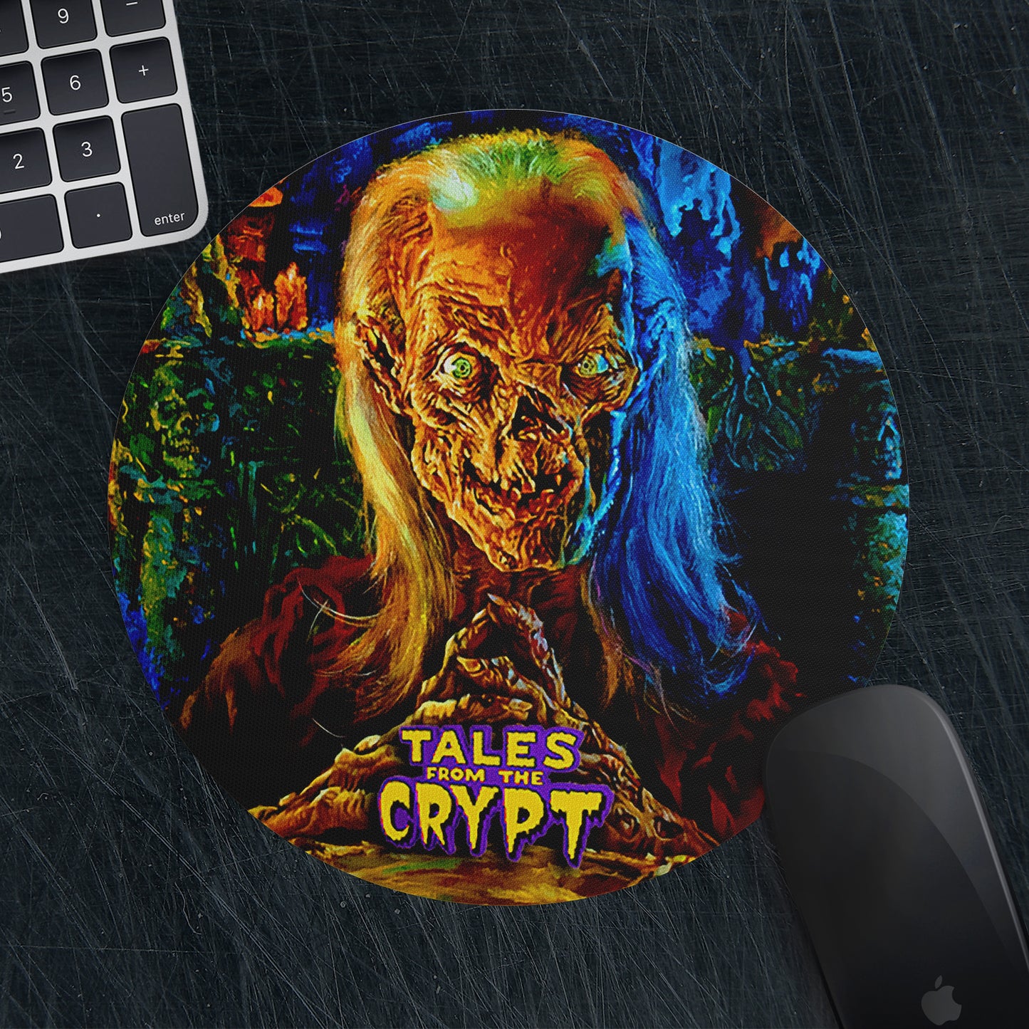 Mousepad Redondo "Tales from the Crypt"