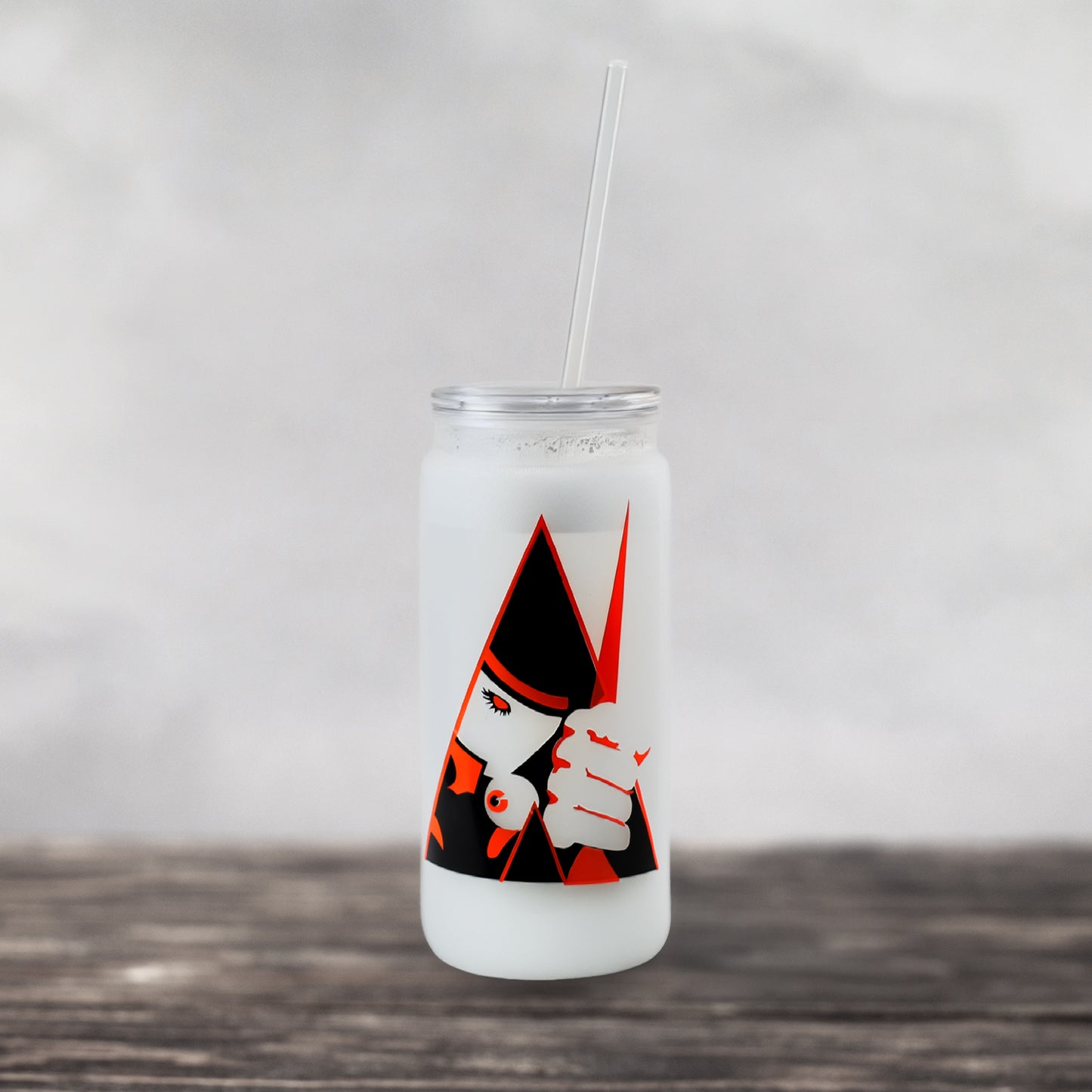 Vaso Naranja Necánica | Efecto Leche (20 oz)