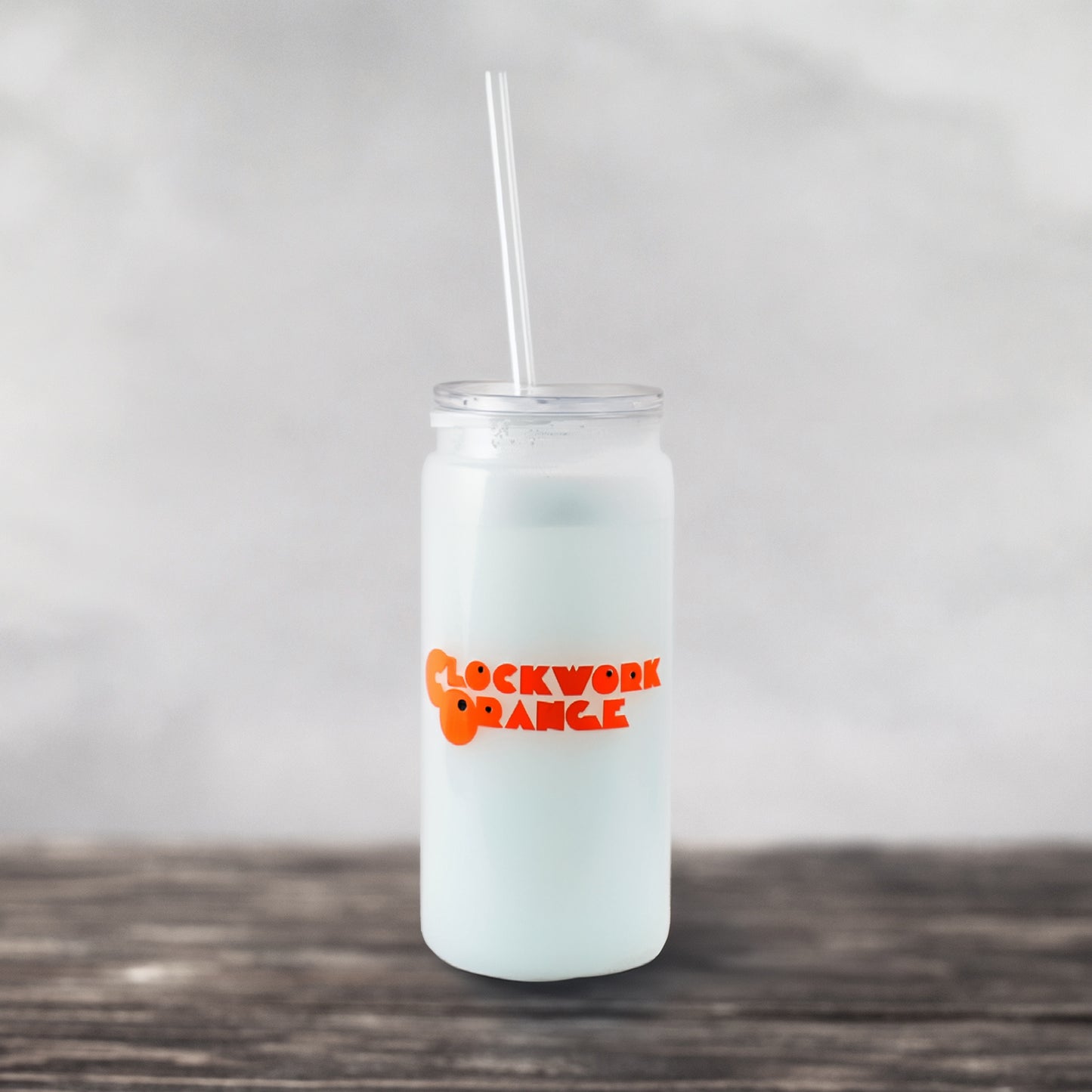 Vaso Naranja Necánica | Efecto Leche (20 oz)