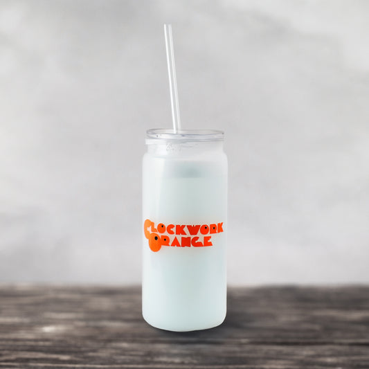 Vaso Naranja Necánica | Efecto Leche (20 oz)