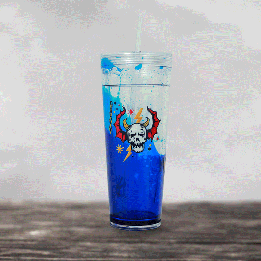 Vaso Lava Stranger | Efecto Lava - Azul (24 oz)