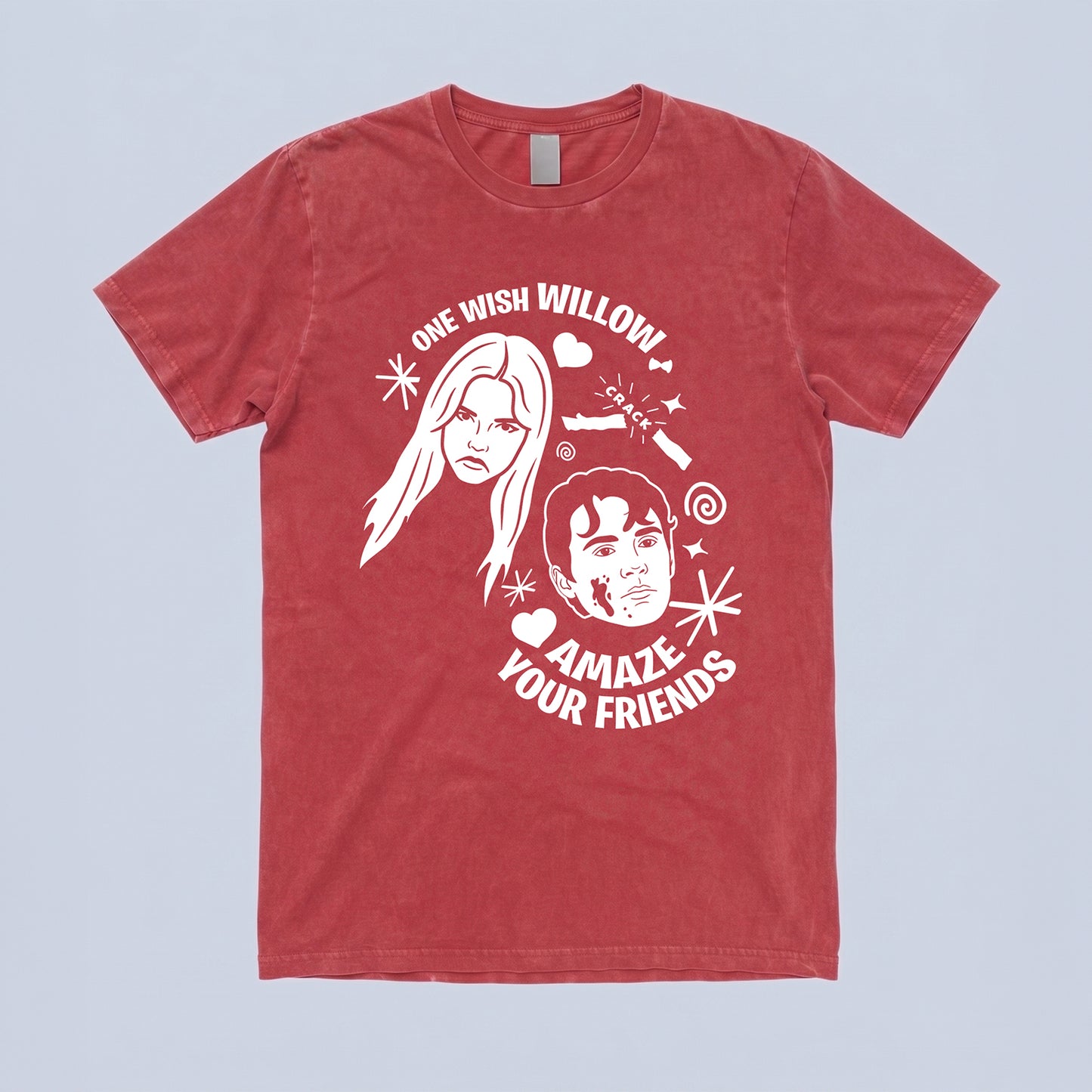 Camiseta One Wish | Rojo