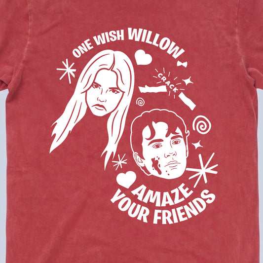 Camiseta One Wish | Rojo