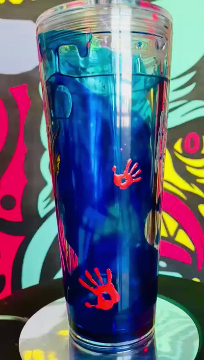 Vaso Lava Stranger | Efecto Lava - Azul (24 oz)