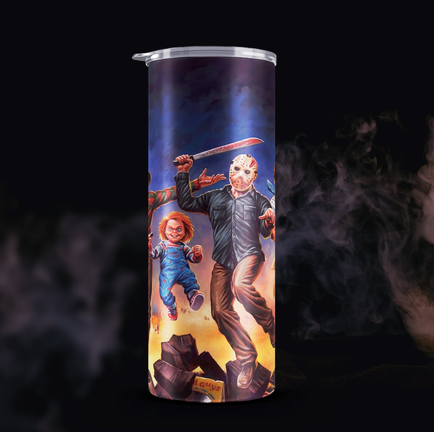 Termo "Slashers Jumping" | Acero Inoxidable Térmico (20 oz)